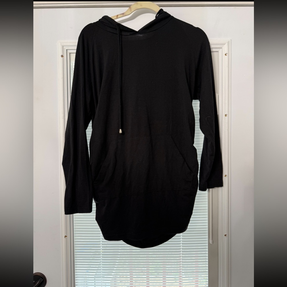 Ginkana‎ Black Long Sleeve Hoodie side Large